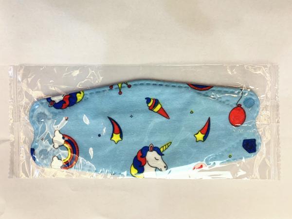 KF94 KN95 Disposable Child Protective Fish Shaped Facemask Non Woven Willow Shaped