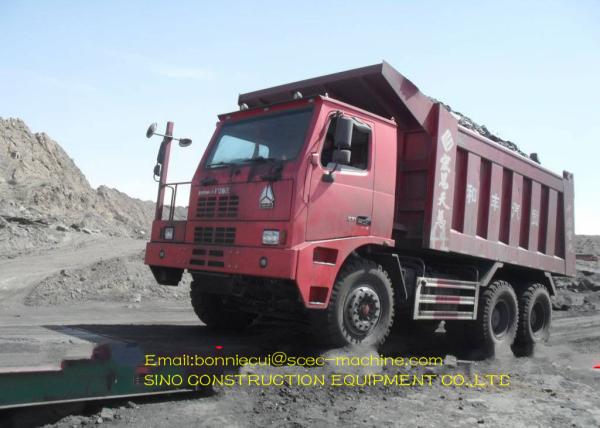 70 Ton Heavy Duty Dump Truck 6X4 Manual Transmission Type Howo Tipper Trucks