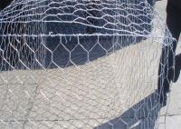El cinc cubrió el alambre que tejía hexagonal Mesh For Gabion Wall