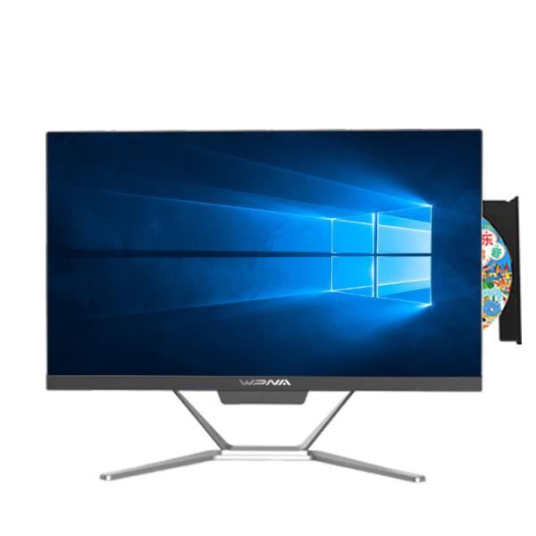 23.6 pouces IPS HD écran LCD Core I7 256gb 512gb tout en un ordinateur pour bureau d'affaires