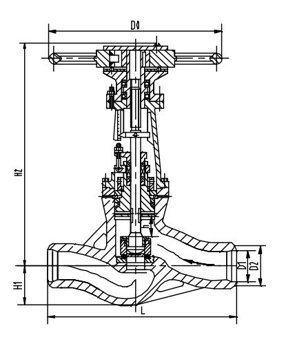 Chromium Nickel Steel Electric Valve Actuator, Check Value J61Y-32