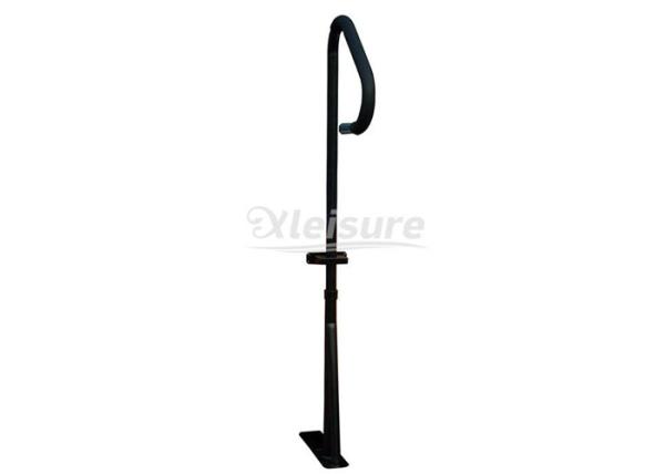 Balustrade en aluminium de station thermale de 2019 style libre d'expédition de nouveau accessoires de station thermale pour le baquet chaud extérieur dans la couleur noire