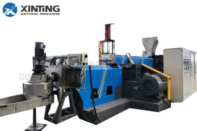 PE PP Film Water Cooling Waste Plastic Recycling Pelletizing Machine 100-800kg/hr Capacity