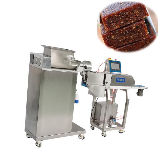 Energy Bar Maker 10pcs per min Cutter Blade Protein Bar Extruder Machine 304 SS