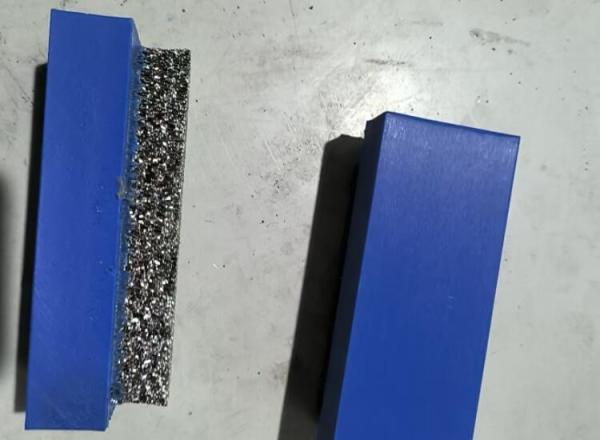Long Lasting 140mm Length Rectangular Plastic Holder Steel Wire Metal Brush