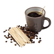 5.5'' / 140mm Disposable Wooden Stirrer For Coffee