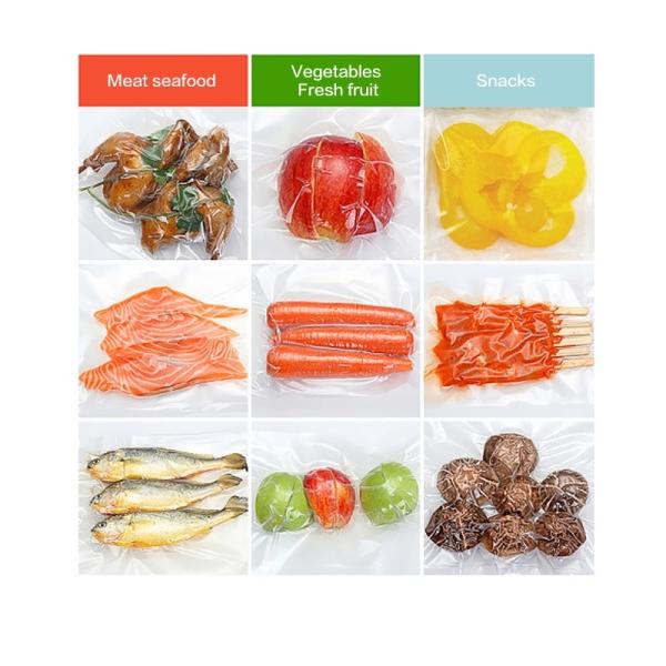 Small Plastic Biodegradable Vacuum Seal Food Storage Bags For Hot Dog Packaging