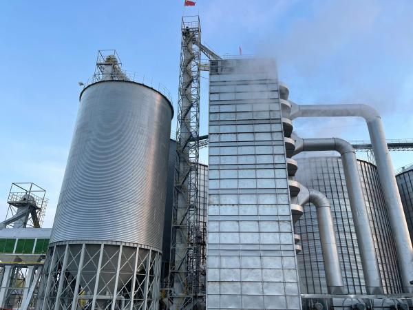 Clean Hot Air Grain Dryer Machine For High Capacity Paddy And Other Agricultural Commodities