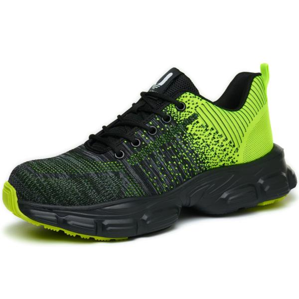 Zapatos de seguridad para exteriores ligeros Antiperforación Respiradores Zapatos de pie de acero respiratorios