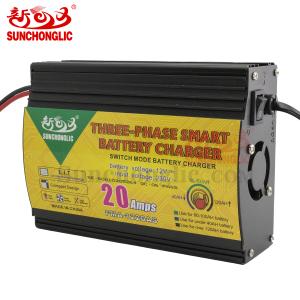 12v 20a Agm Gel Battery Charger Lead Acid Battery Charger Portable Home Use