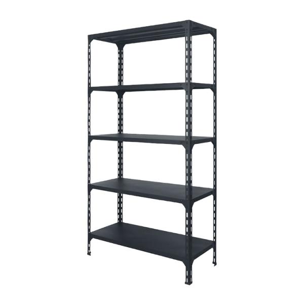 Light Duty Boltless Shelving Angle Steel Rack 100kg Capacity