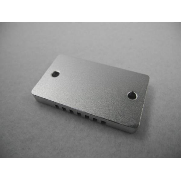 Части CNC изготовления металла алюминиевые, струбцины Silverwhite анодируя алюминиевые