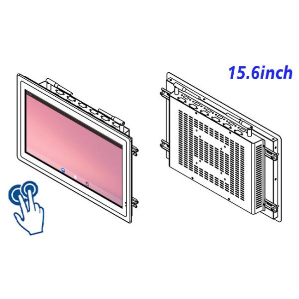 15.6-Inch Slim Android Touch Display For Factory Operations And Digital Menus