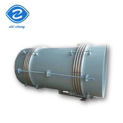 Cabeça redonda Dn300 Tubo de metal articulação de expansão de barriga de alta temperatura Pn16 Tipo flexível