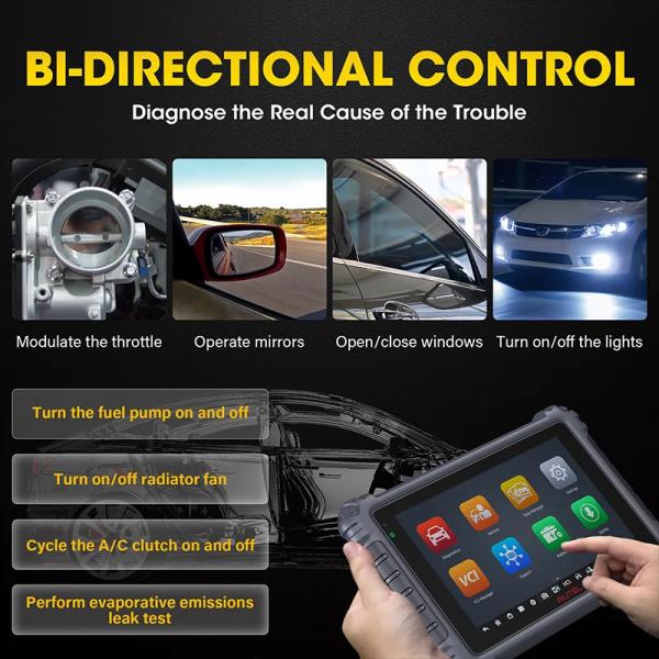 Autel MK906PRO Ferramenta de diagnóstico de automóveis Scanner bidirecional CAN FD DOIP Suporte MK906BT MS906BT atualizado