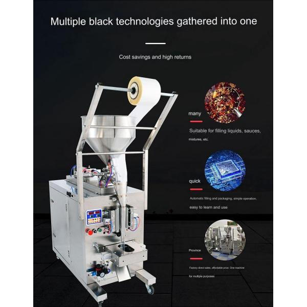 Automatic Multi Lanes Liquid Sachet Packing Machine for Honey Sauce Paste and Ketchup