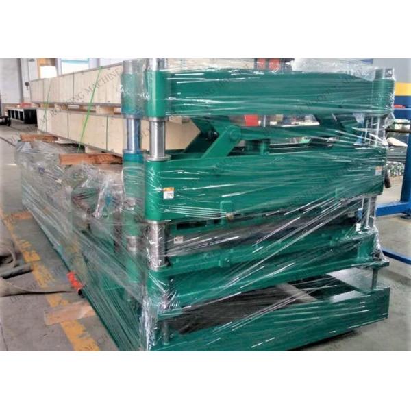 5kw Corrugated Sheet Metal Machine 0.7mm 8 Steps Ibr Rolling Machine