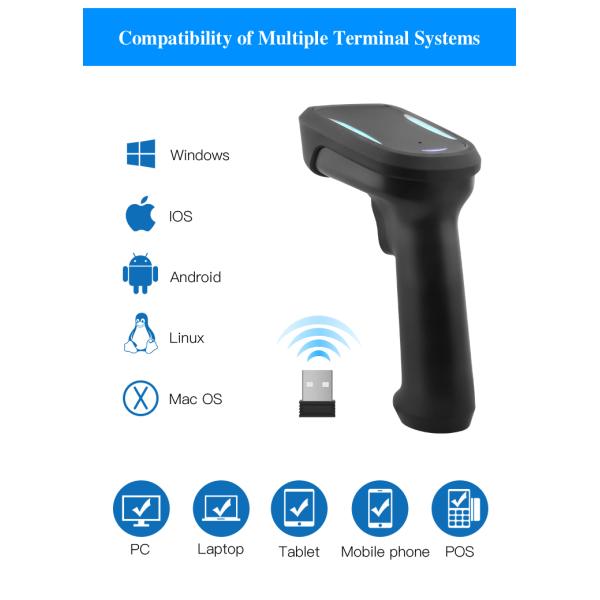 POS блока развертки штрихкода Usb DS5220B Handheld 2d в розницу