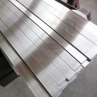 304 316 316L Barre plate en acier inoxydable laminée à chaud longueur personnalisée
