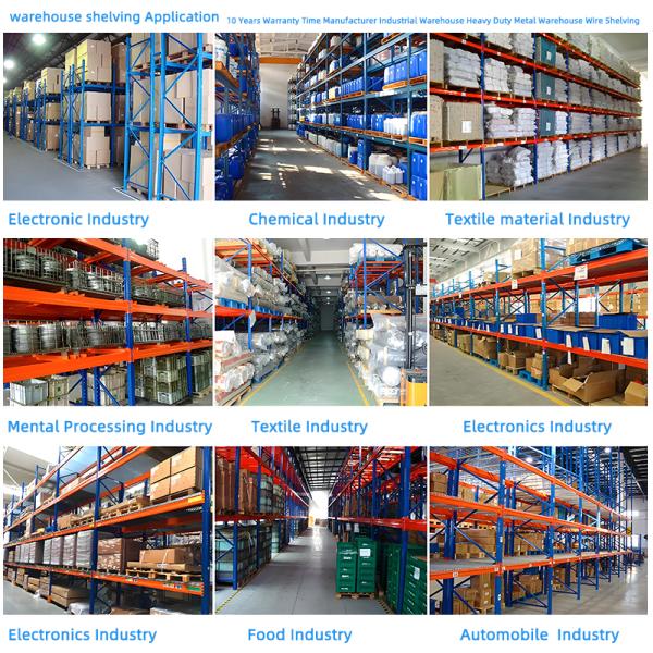 Pallet Rack System Industrial Storage Shelves Industrial Heavy Storage Rack System