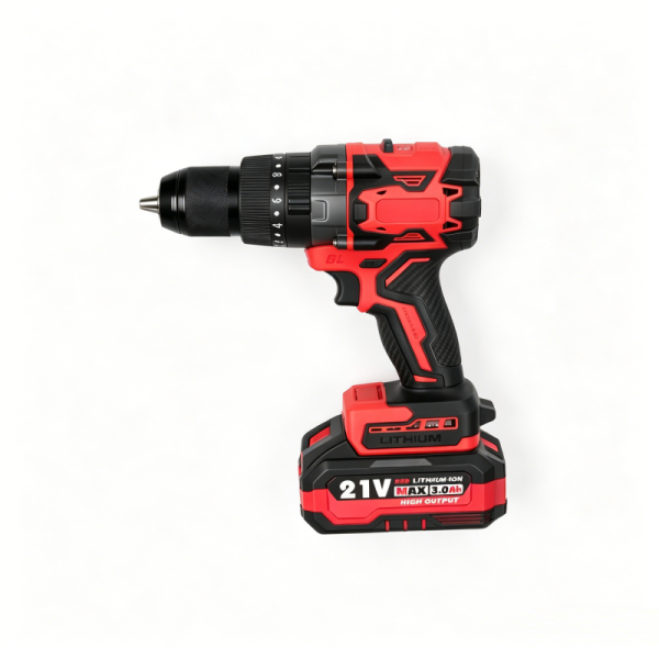 WII-DZ2113 Professional Grade 21V Rechargeable Cordless Drill with High Torque Lithium-Ion Battery 1/2 in Chuck for Construction