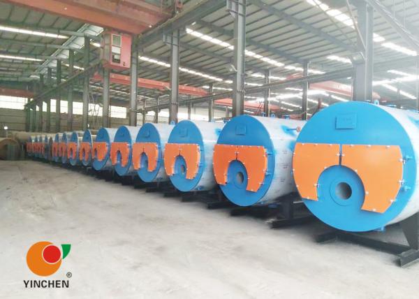 CWNS Type Oil Fired Hot Water Boiler Heating System / Fire Tube Steam Boiler