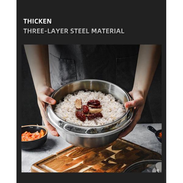 Самый лучший продавая кухни баков множественный размеров качества еды нержавеющей стали супа запаса бака плита 18/8 риса варя бак