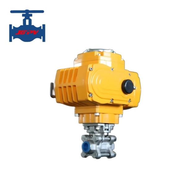 General 3PC Type Electric Ball Valve with Internal Threads Normal and High Temperature