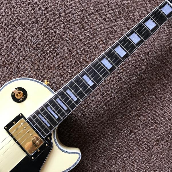 Guitar recording video appreciation custom mahogany black or cream lp custom electric guitar gold hardware