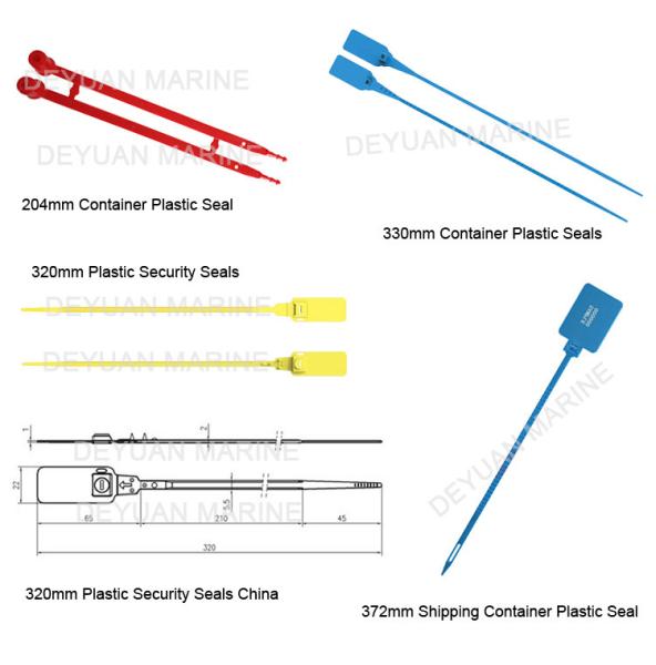 Fashion  PP Plastic Security Seals Iso Container Parts With Metal Inserted Locking