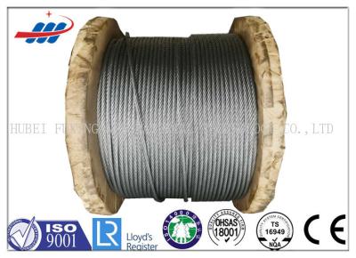 Anti Rotation High Tensile Wire Rope , Steel Wire Cable For Heavy Machinery