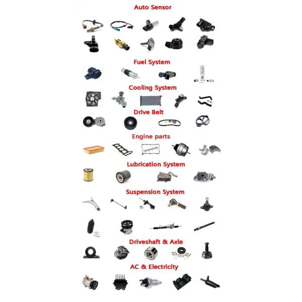 16620-28011 Оригинальный ремень напряжения для автозапчастей для Toyota Harrier/RAV4 1AZ/2AZ