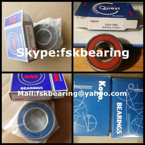 High Speed Seald 6209 2RS Deep Groove Ball Bearings for Pump Motor