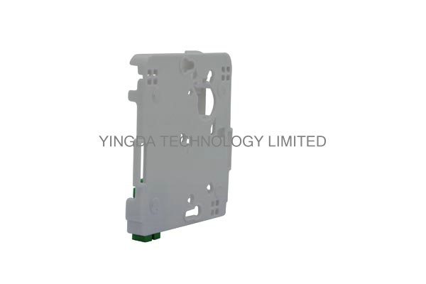 1 Port Customer Wall Outlet Fiber Terminal Box Faceplate SC / APC Connectors