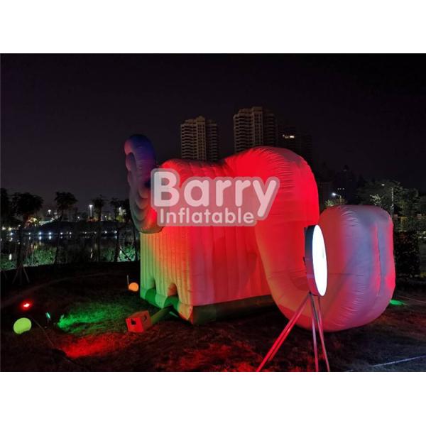 Шатер рекламы прочной на открытом воздухе формы Элефент раздувной с СИД
