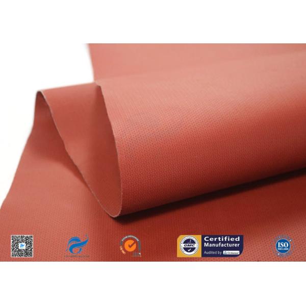 580g Silicone Coated Fiberglass Cloth High Temperature Resistant Red