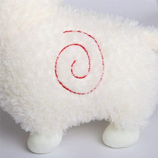 Alpaca wool toy, alpaca stuffed animal large 18 doll plush throw pillow, soft fluffy cushion super Christmas Valentine'