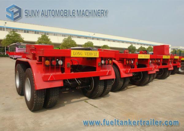 20 ft 2 Axles Flat Bed Skeletal Semi Trailer Steel Q345 12R22.5 Tire