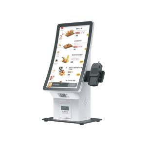 23.6-inch Self-service Ordering Kiosk, with card payment support and built-in