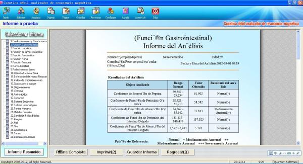 Magnetic Resonance Quantum Body Health Analyzer 41 Reports AH-Q8