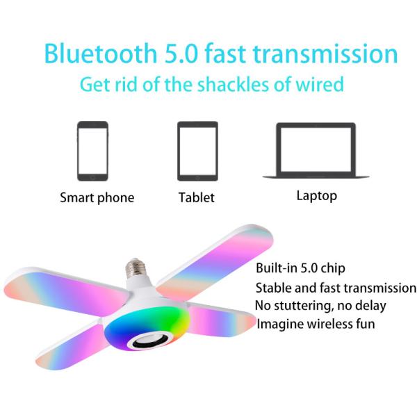 Лампа музыки шарика 50W диктора СИД Bluetooth Адвокатуры RoHS умная умная
