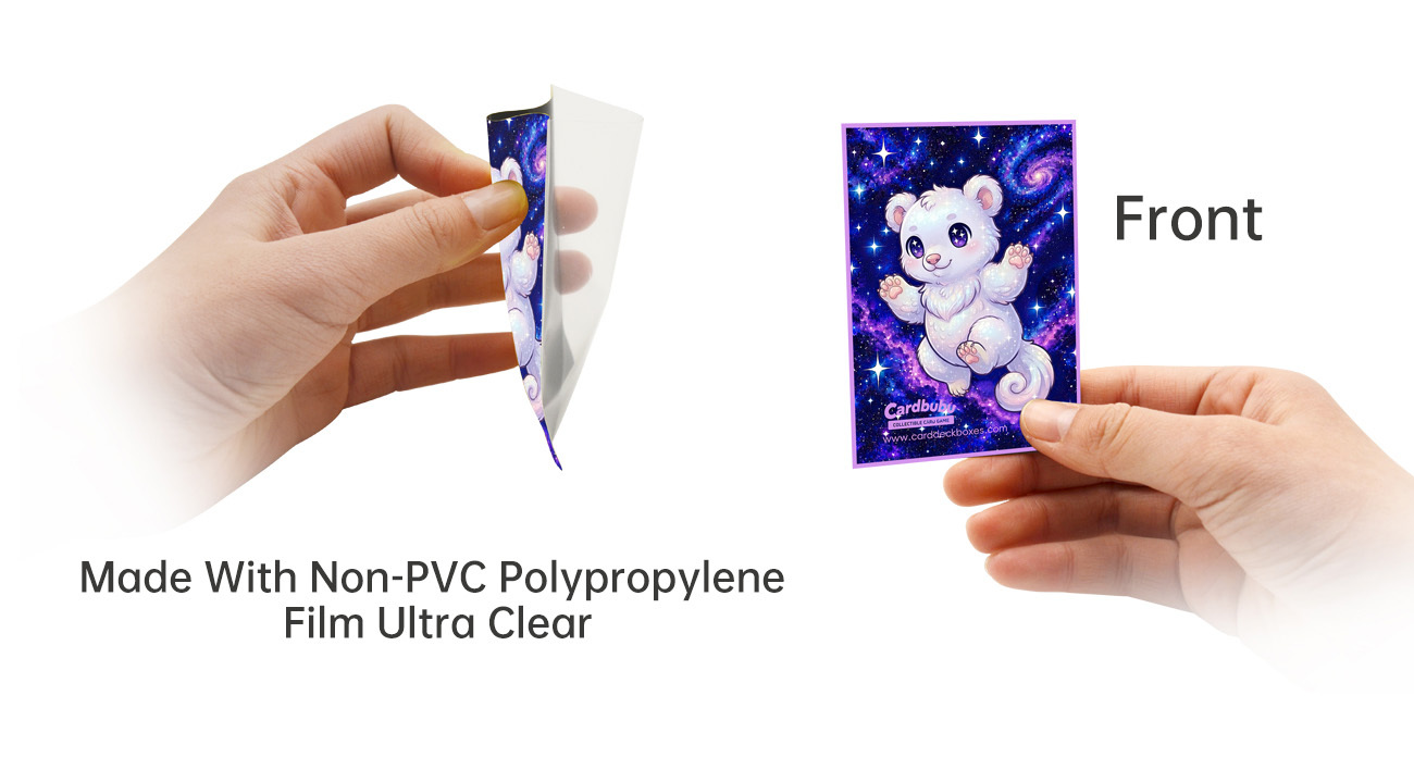 Custom Card Sleeves for TCG Trading Card Games Bulk Factory Supply