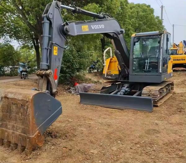 Venda a quente 7450KG de segunda mão Em bom estado Vollvo EC80D Com motor Volov D3.4A