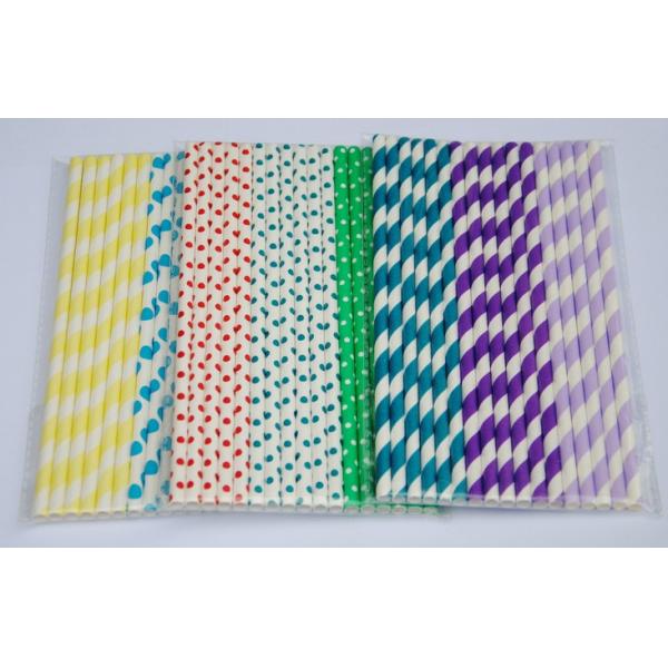 Kraft Paper Bar Accessories Type Drinking Straws Biodegradable Paper Straws with Box