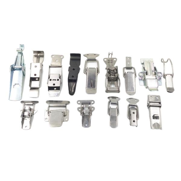 Stainless Steel 304 Toggle Latch Nickel Plated Zinc Finish Spring Loaded Box Clamp Lock Hardware Product