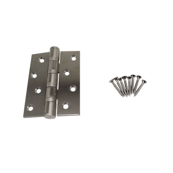 Stainless Steel Slotted Door Hinge for Home Hospital Entry-Furniture Accessories