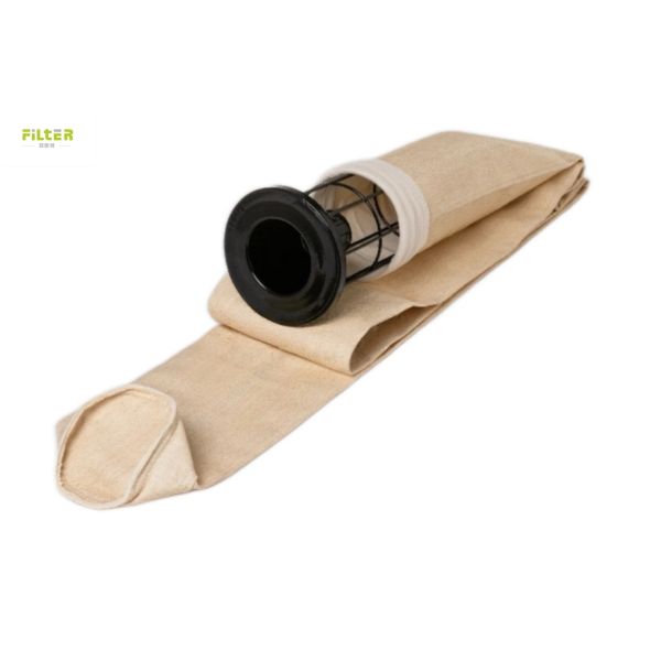 Industrial Aramid Filter Bag Featuring Needle Punched Felt and Reinforced Bottom for Enhanced Dust Collection Efficiency