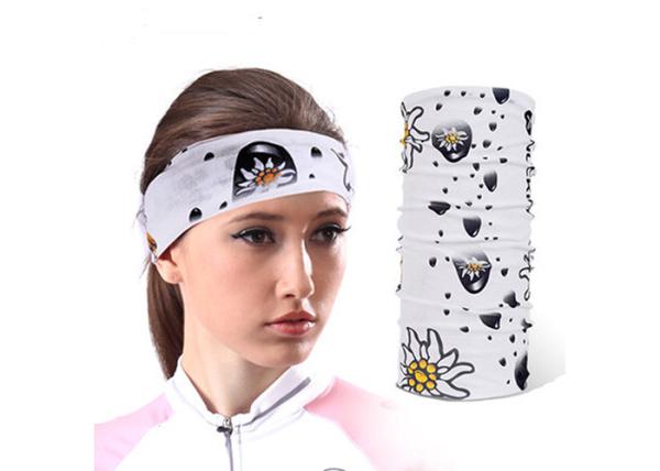 Blue Color Tube  Multifunctional Headwear Microfiber Polyester