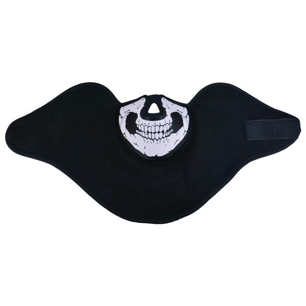 Wholesale New hot sale popular music party led mask Halloween raveface glow in the dark light sound activated el mask