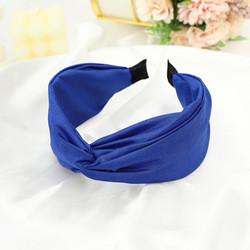 Ponytail Ladies Hair Bands Purple Red Solid Color Go Out Sports Face Washing Hairbands